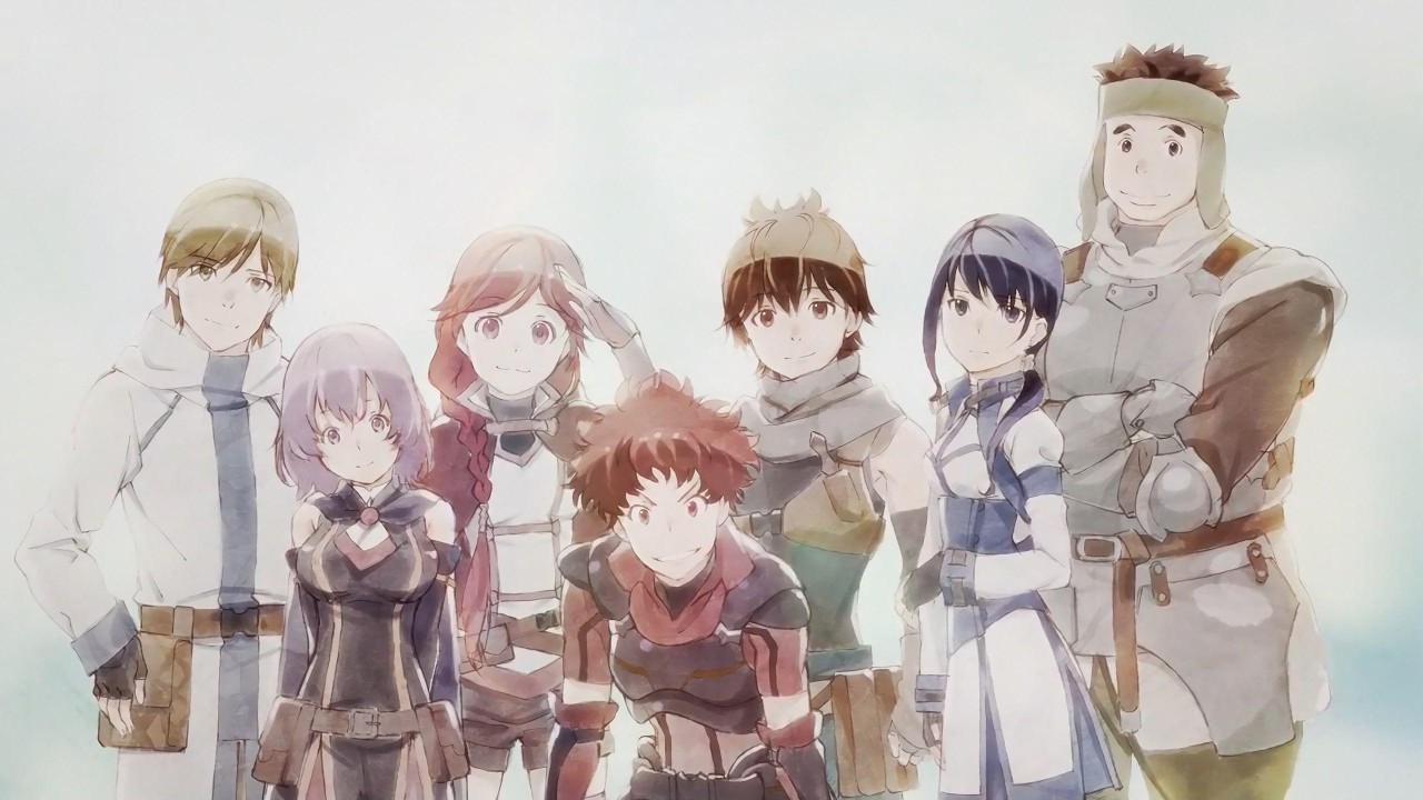 Hai to Gensou no Grimgar   ED 1 cover english