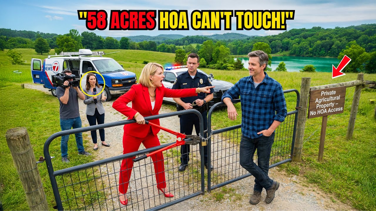 Karen Lost It When I Bought 58 Acres Outside Her HOA — My Locked Gate Ended Her Reign Forever