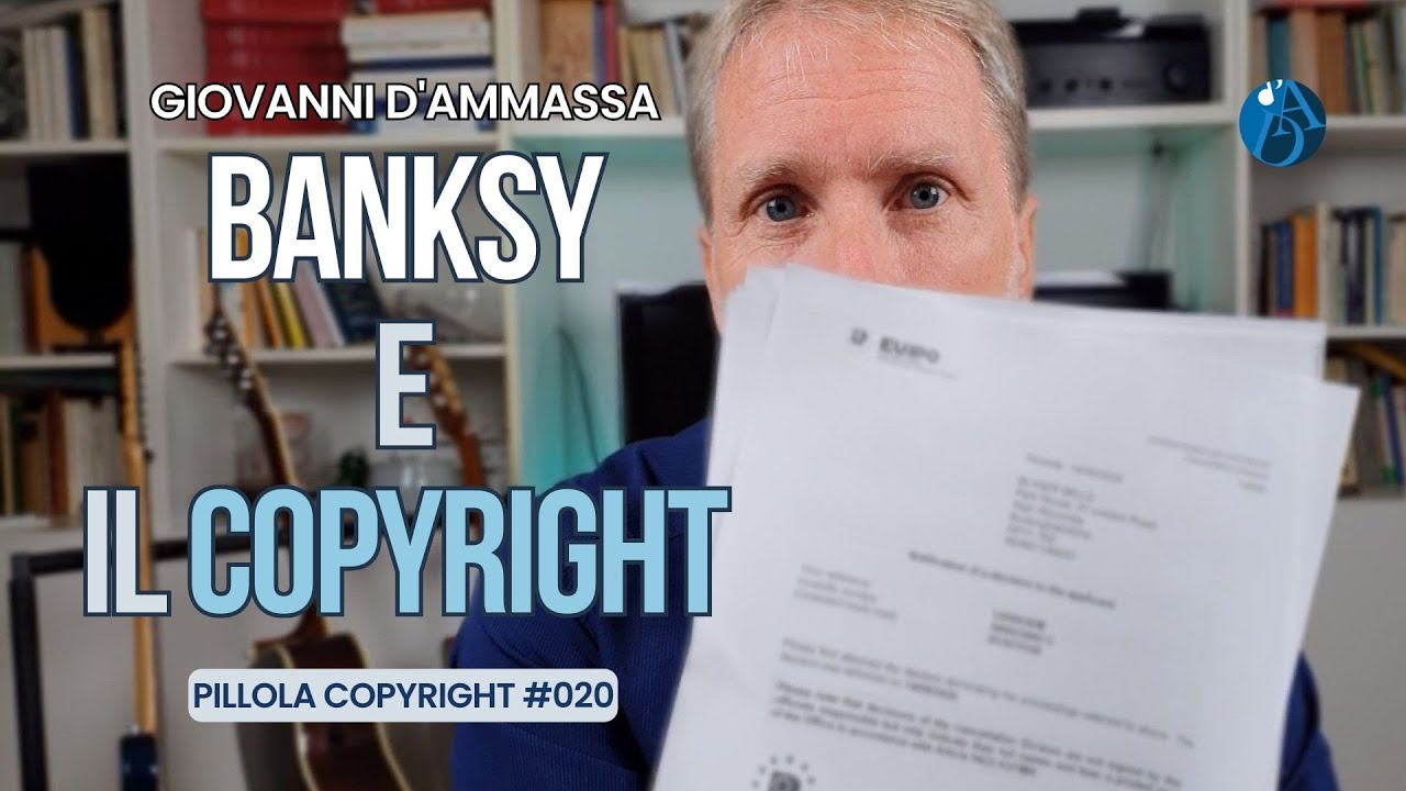 BANKSY e il COPYRIGHT - Pillola Copyright #020