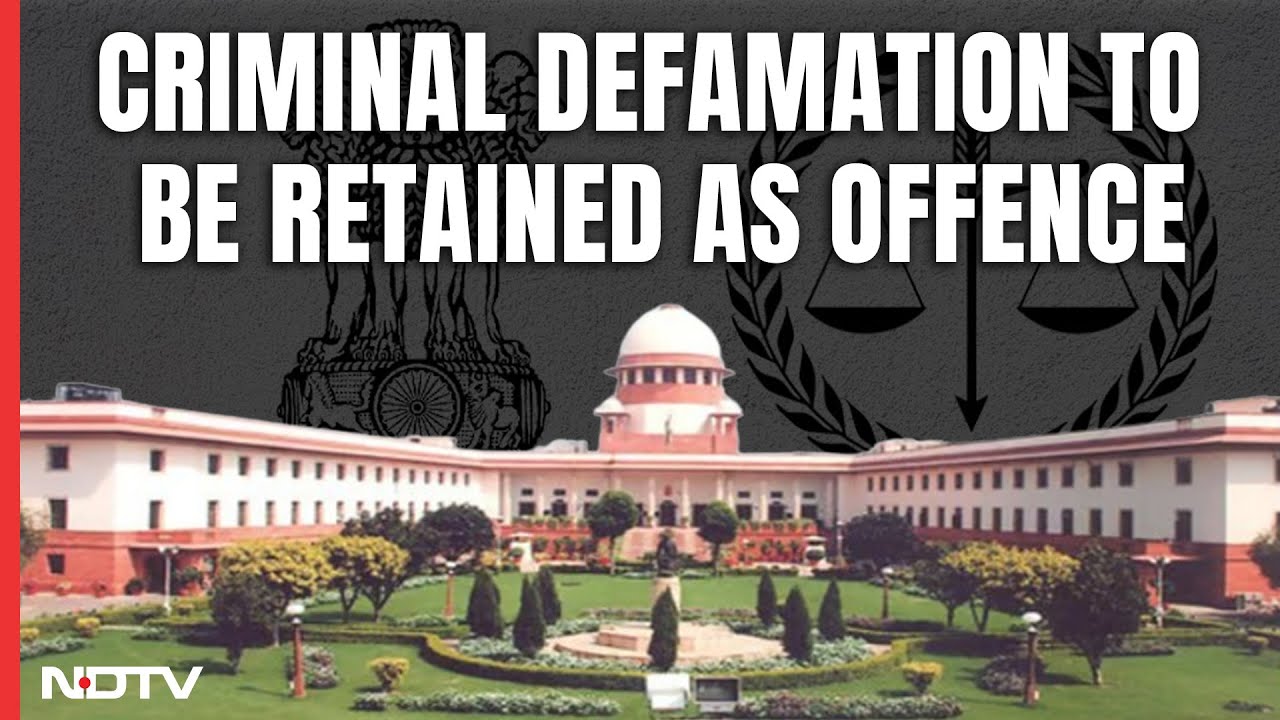 Criminal Defamation Should Be Retained As Offence: Law Panel