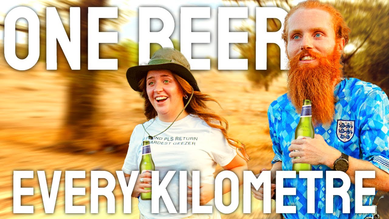 Bambino Becky challenged me to a beer marathon in Africa