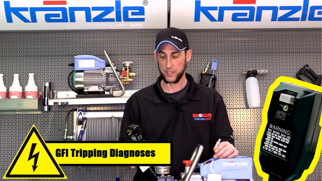 GFI Diagnoses | 1622TST 1122TST 1322 | Kranzle USA Pressure Washer Perfection