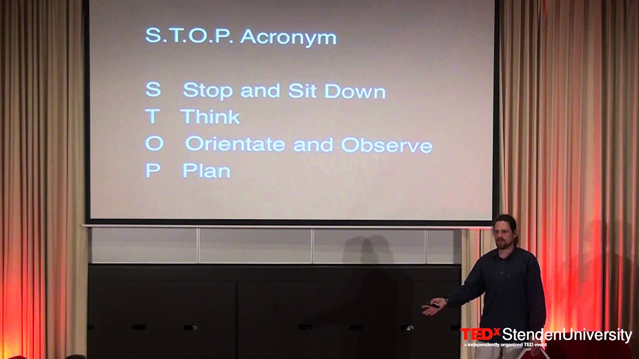 &lsquo;Survival lesson #1&rsquo; | Huck Middecke | TEDxStendenUniversity