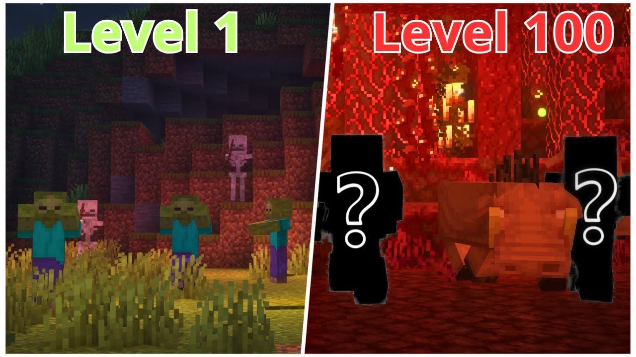 Beating Minecraft But Mobs Get INSANELY Strong EVERY MINUTE!