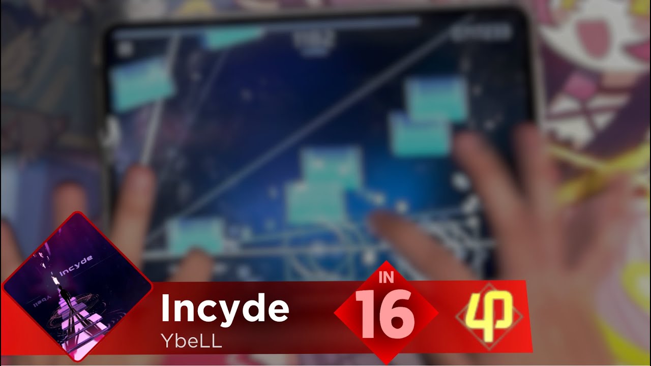 【Phigros x CYTUS II】Incyde [IN Lv.16] ALL PERFECT !!