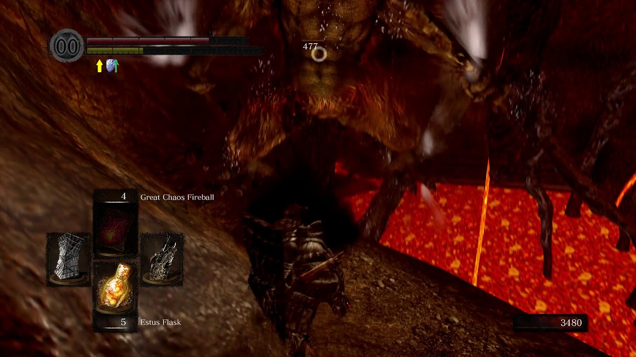 Dark Souls: Remastered - Demon Ruins: How to Find Large Flame Ember Gameplay Tutorial (2018)