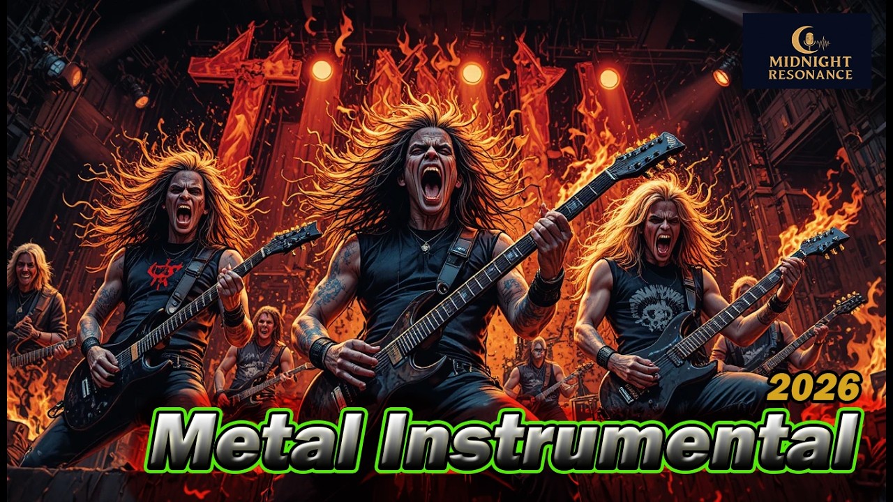 20 Metal Instrumental – Epic Guitar & Drum Power