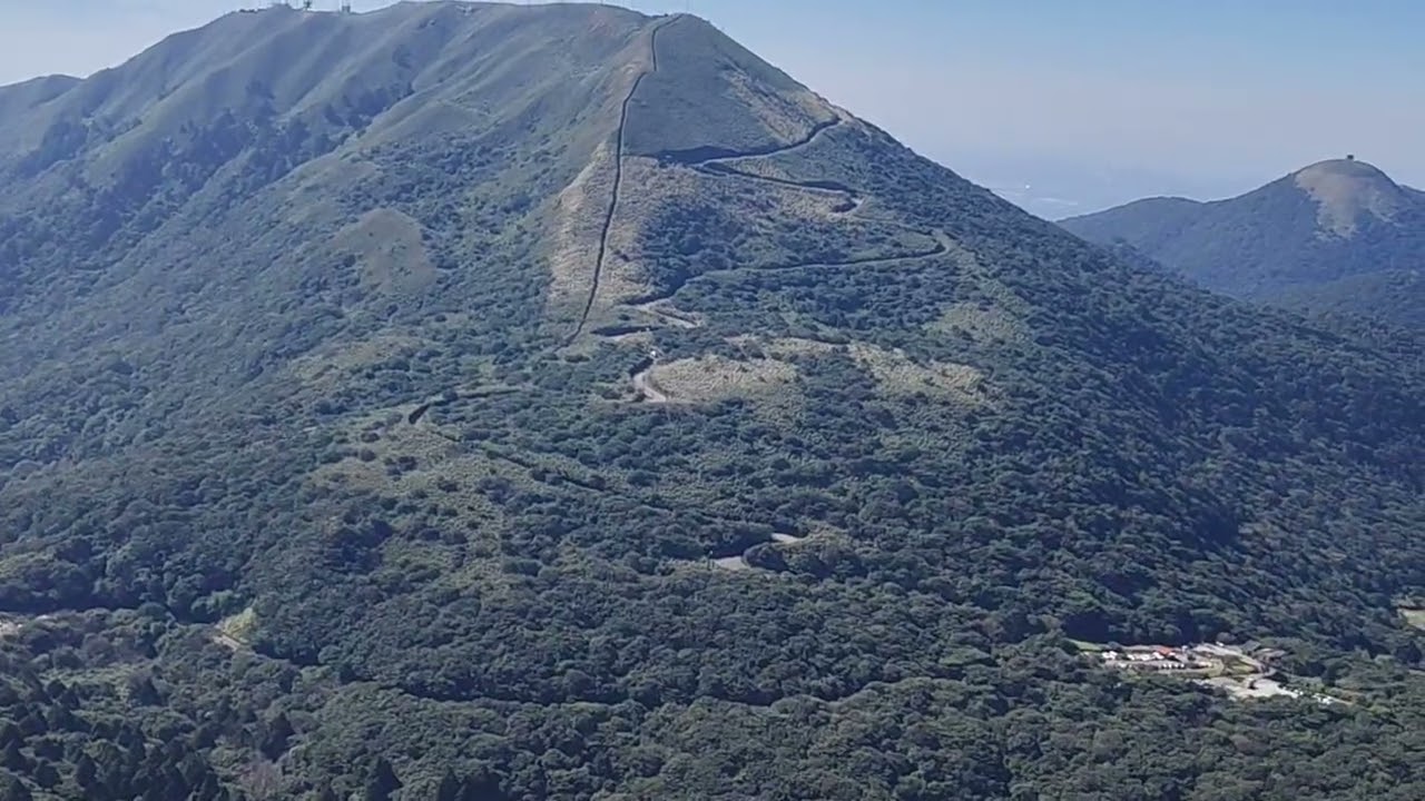 202601 小觀音山西峰稜線，環境看大屯山群峰，小觀音山群峰，竹子山群峰
