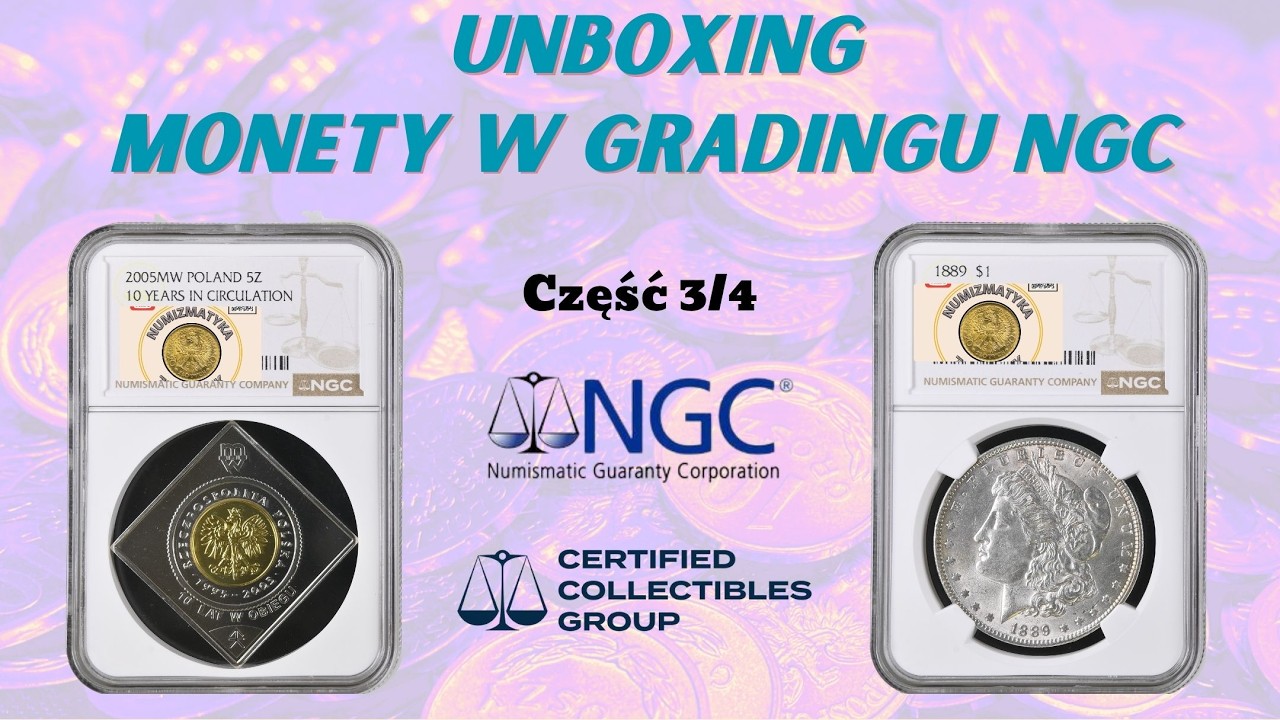 UNBOXING. Monety III RP - USA - PRL w gradingu NGC. Część 3/4
