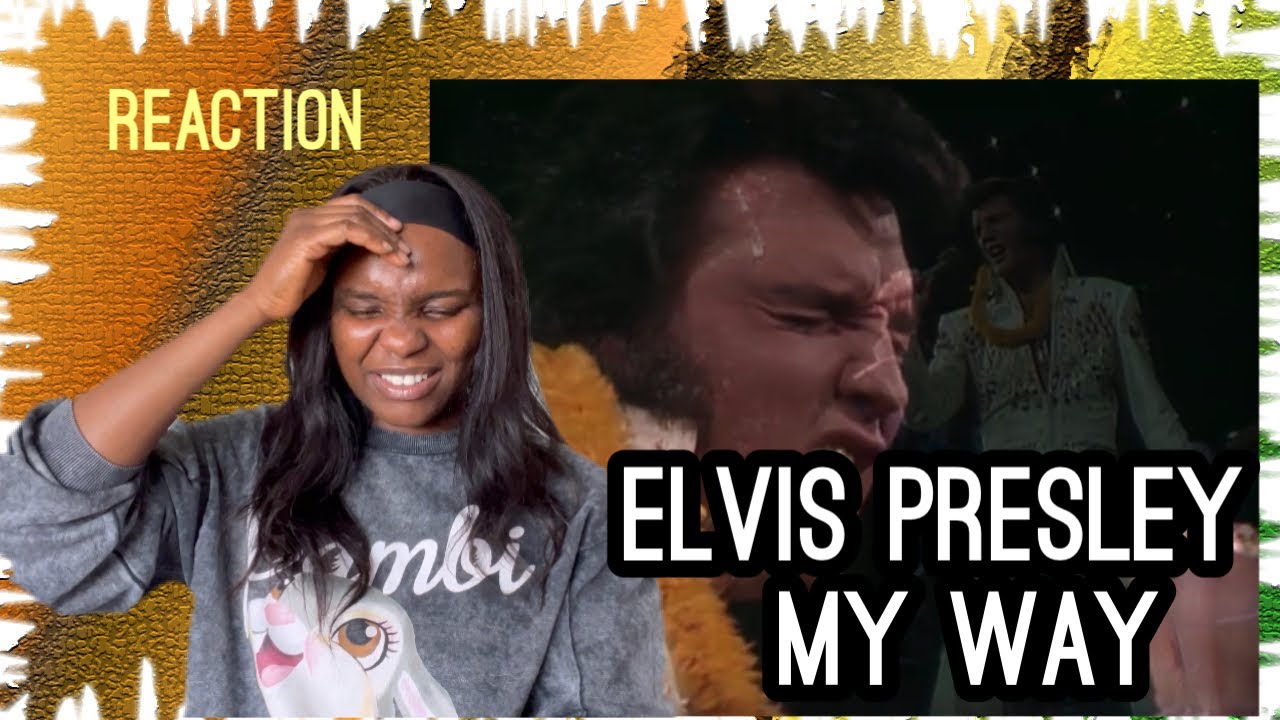 Elvis Presley 𝐦𝐲 𝐰𝐚𝐲 reaction |first time hearing