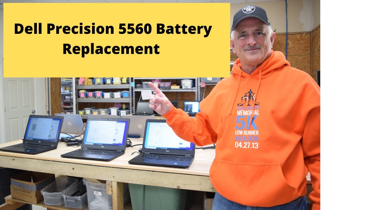Replacing The Battery On A Dell Precision 5560