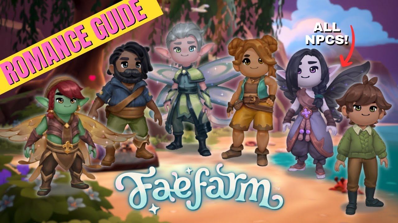 FaeFarm : Romance Guide - All Marriage Candidates