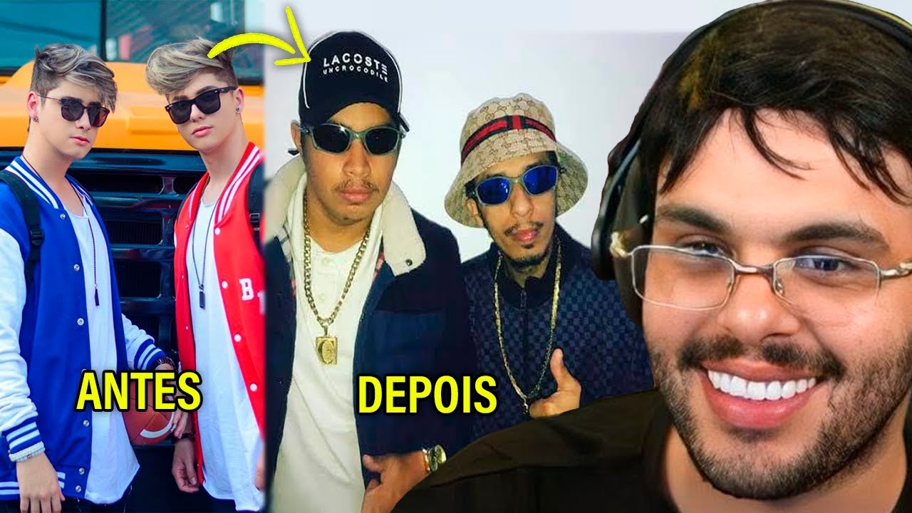 OS IRMÃOS BERTI MUDARAM TANTO QUE ESTÃO IRRECONHECÍVEIS - Maicon react