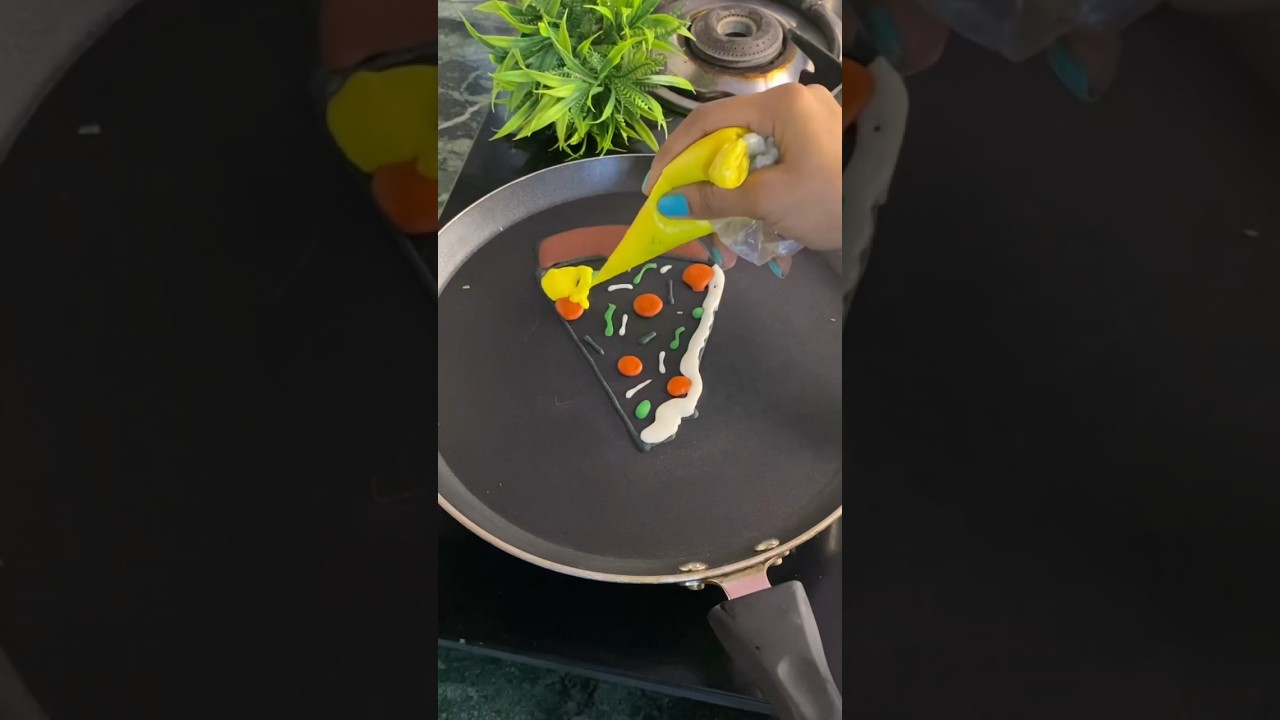 Pizza Pancake Art😍