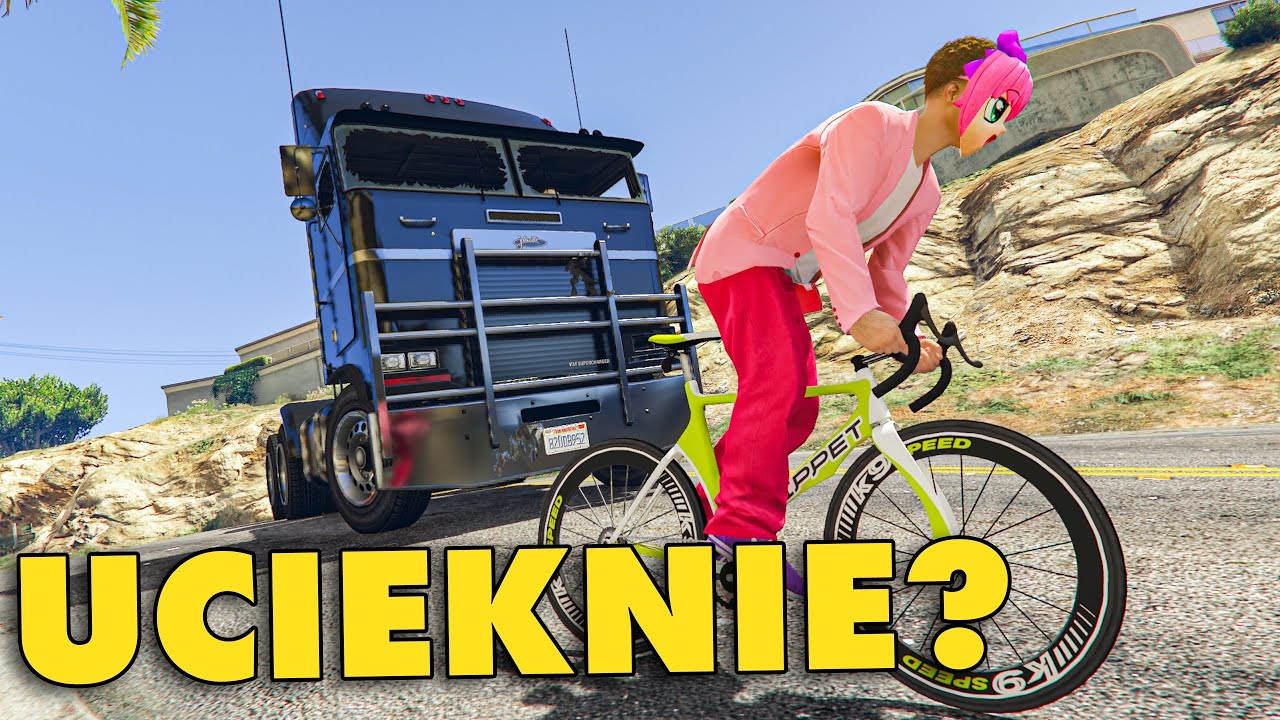 CIĘŻARÓWKI VS ROWERY WRÓCIŁY w GTA V Online Enhanced z EKIPA