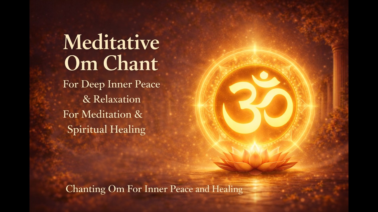 Om Chant for Deep Peace | Stress Relief & Positive Energy