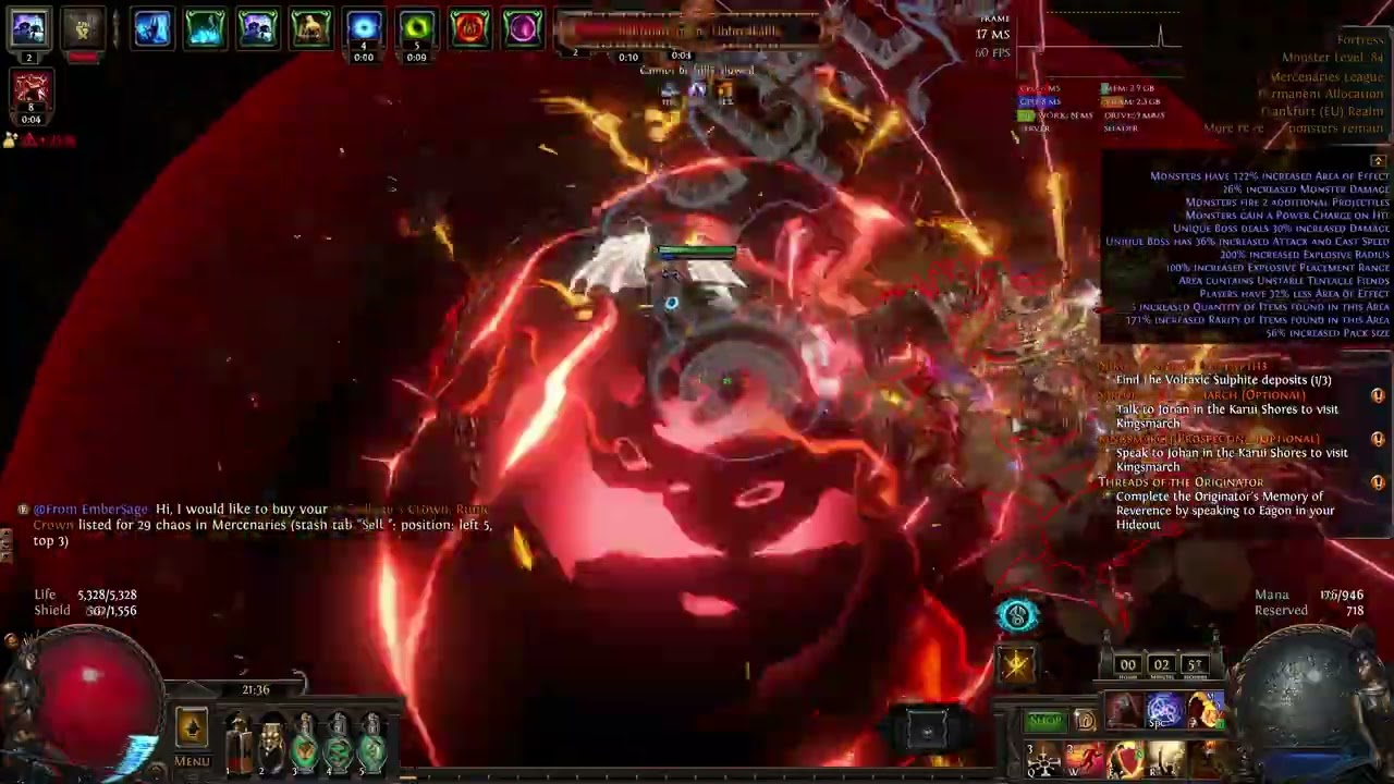 (3.26) Rolling Magma Mines Saboteur VS Fortress  (T17)