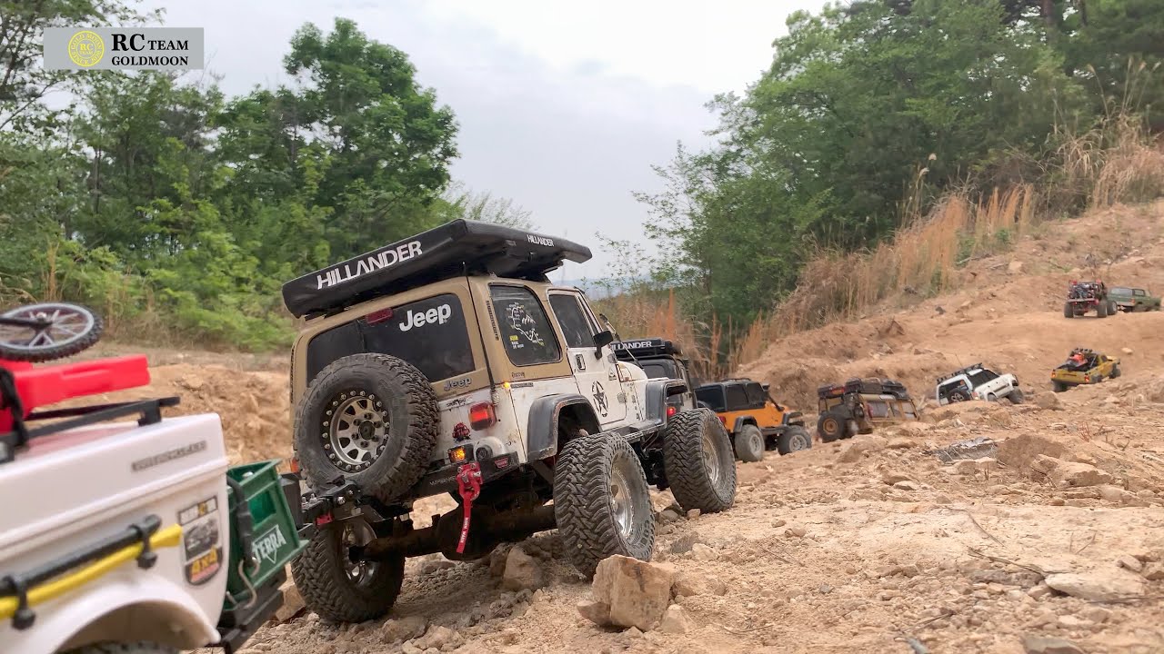 Guest RC : RC TEAM GOLDMOON GROUP TRAIL 1/2(D110/Jeep YJ/Jeep Cherokee/Jeep JK/LC80/K5 Blazer)