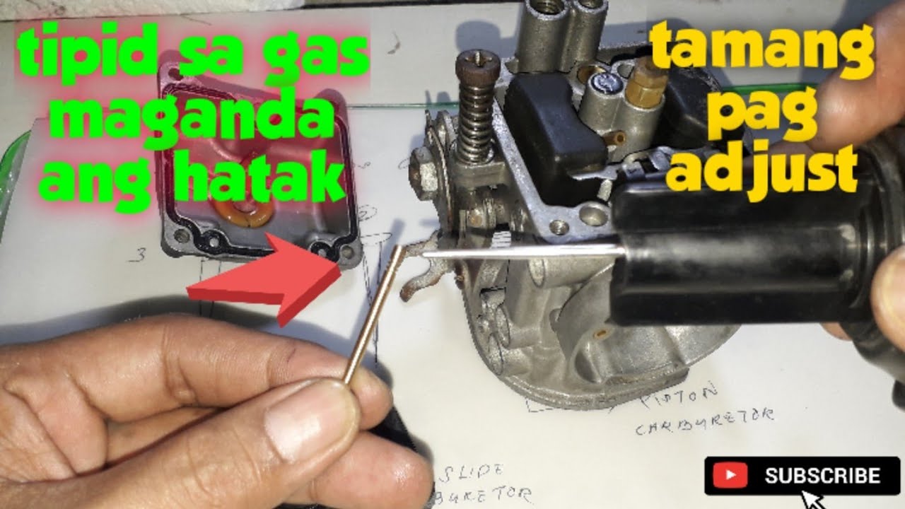 proper carburetor jet needle adjustment|| para tipid sa gas