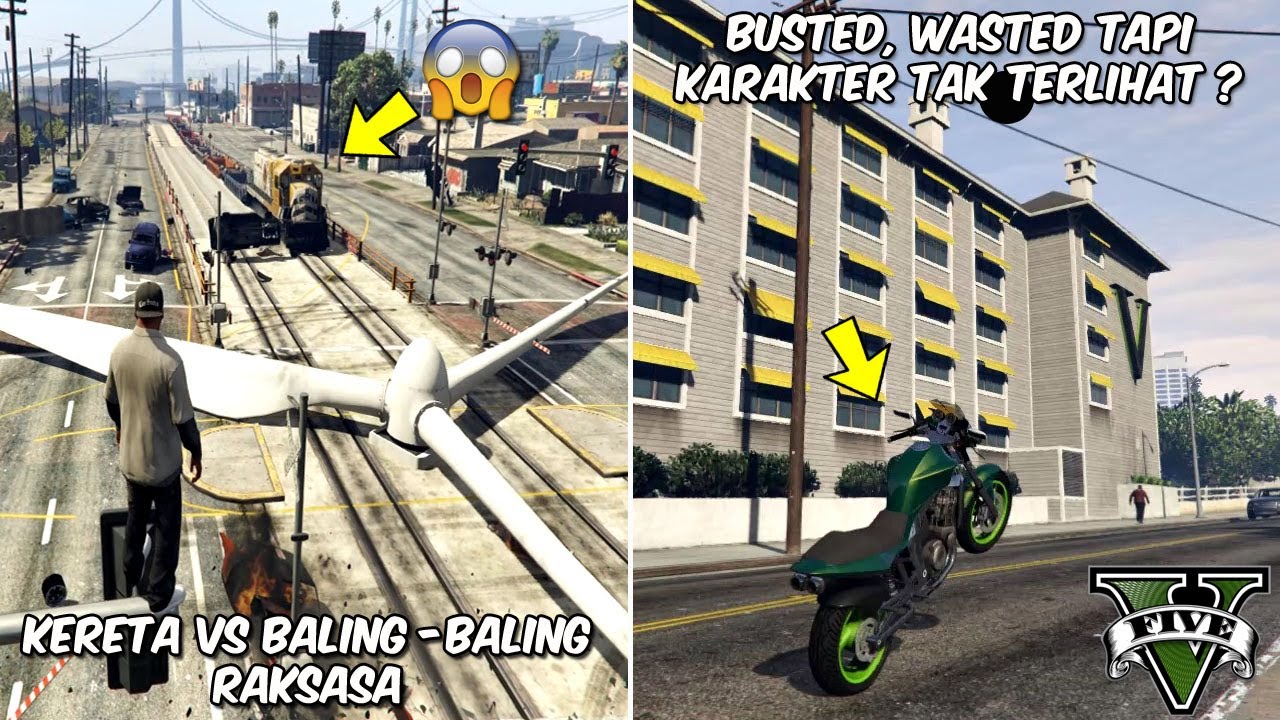 PESAWAT TERBESAR VS WINDMILL, CARA NAIK KERETA, GOLOK SILUMAN DLL | GTA 5 PERTANYAAN KALIAN - PART 7