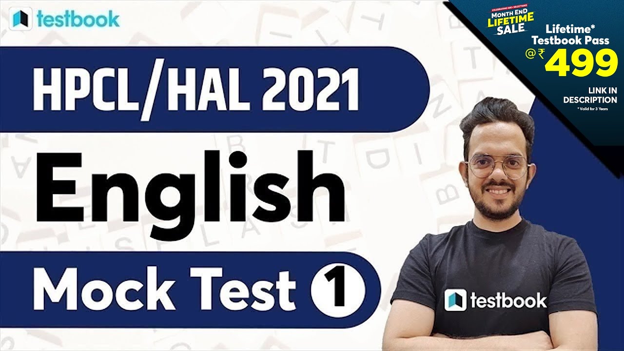 HPCL | HAL MT 2021 | English Mock Test | Important Questions by Jatin Madan Sir