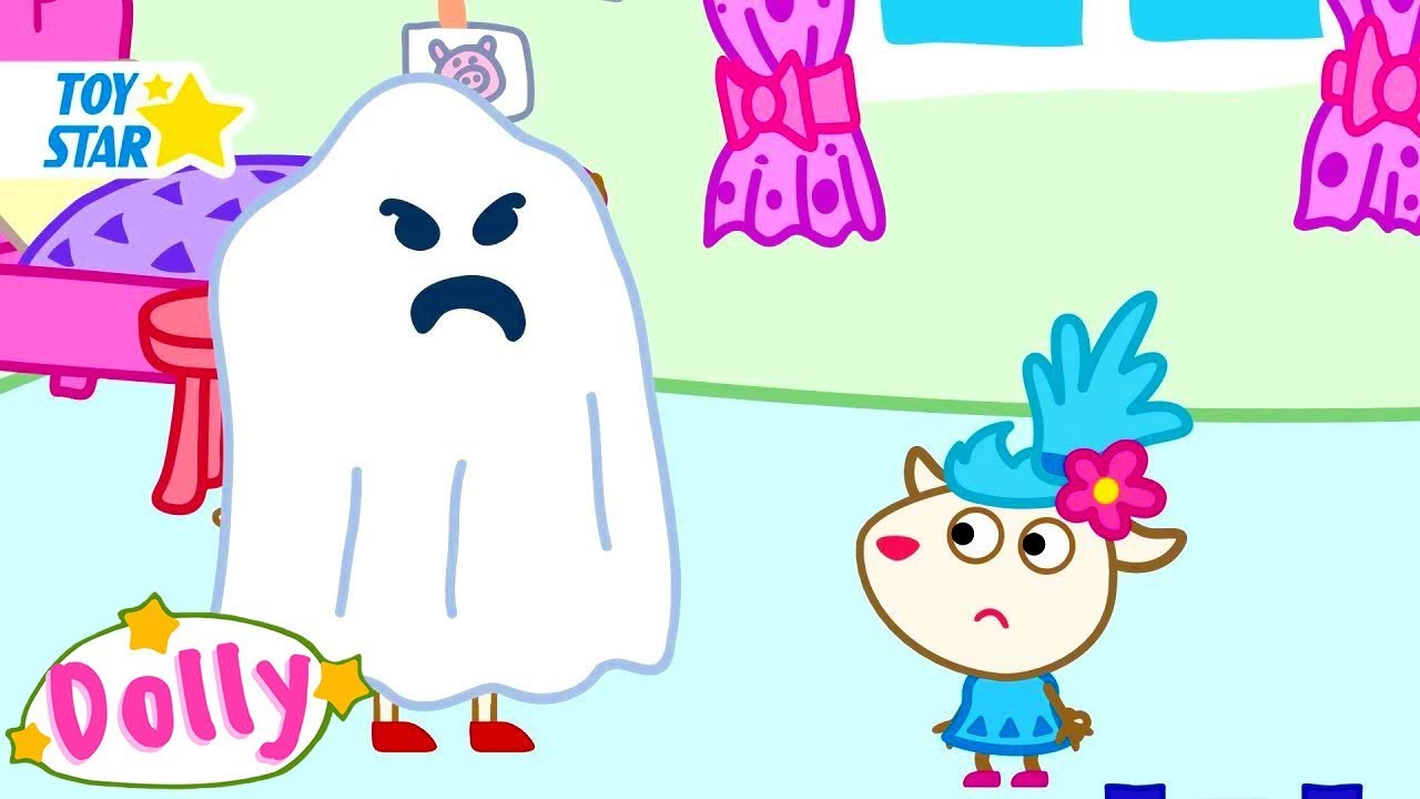 Dolly And Friends Funny New Cartoon for kids | Season 3 | Scary Ghost  | Episodes #1