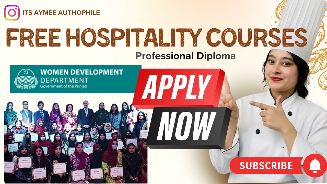 100% Free Hospitality Training for Women | Punjab Govt SEHR Program | How to Apply