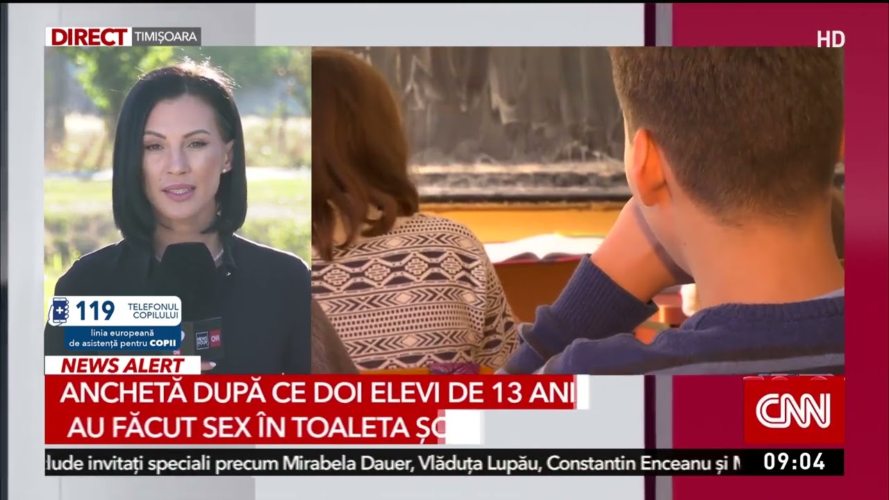 Anchetă la o şcoală din Timişoara. 2 elevi minori s-au filmat în timp ce întreţineau relaţii intime