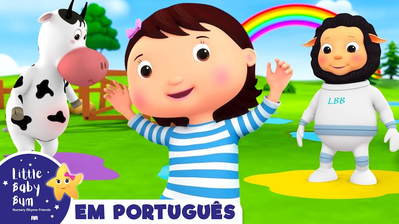 🌈 Po&ccedil;as de arco-&iacute;ris 🌈 | 1 HORA DE LBB! | Little Baby Bum em Portugu&ecirc;s | M&uacute;sicas Infantis e Desenhos