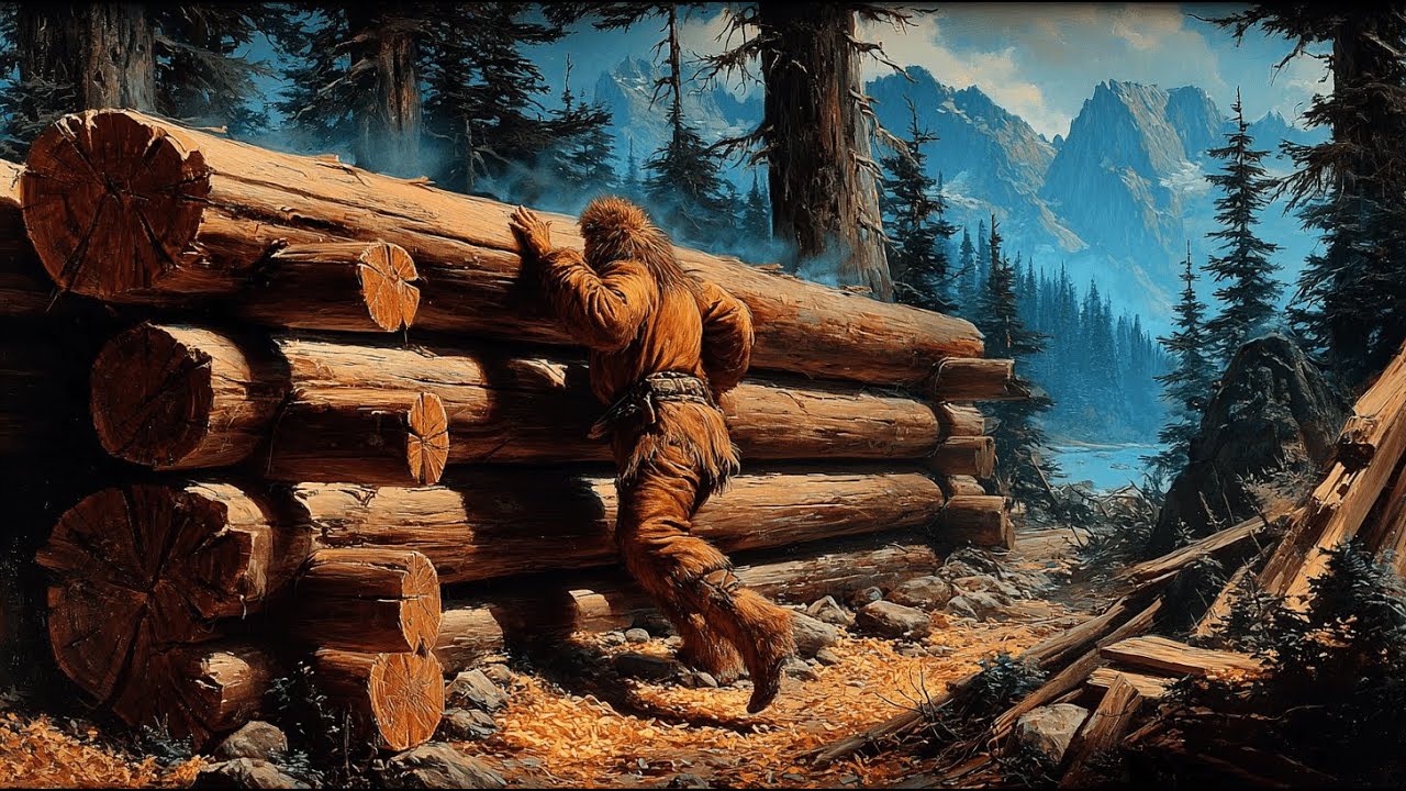 Building a Survival Cabin in 60 Days Like the Mountain Men
