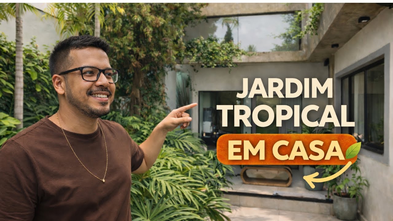 Como Criar um Jardim Tropical Dentro de Casa — Plantas, Ideias e Inspiração!