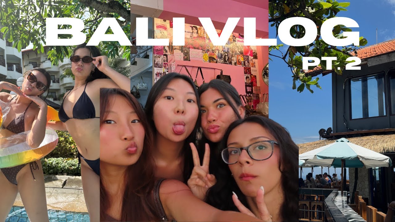 BALI VLOG pt 2 🏝️ when the trip makes it out of the gc