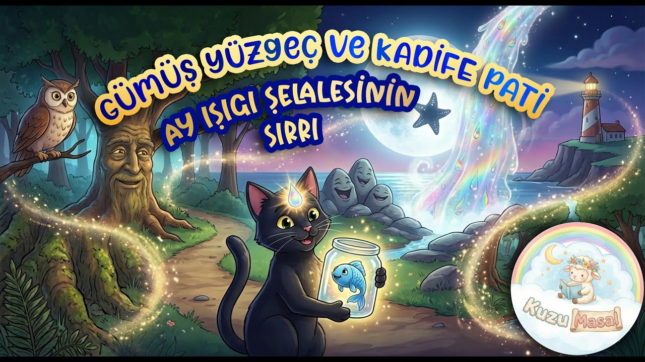 Kadife Pati ve Gümüş Yüzgeç - Ay Işığı Şelalesi’nin Sırrı