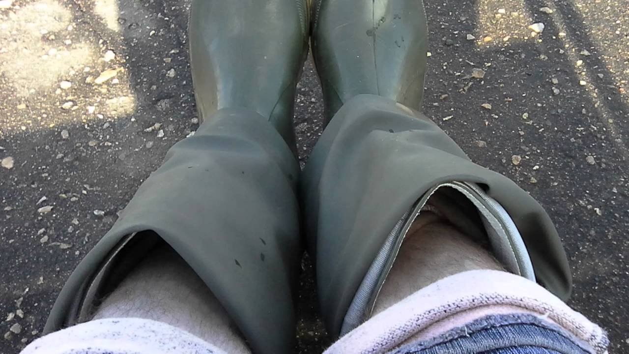 My Polish PVC DEMAR Nr. Kat. 3190 Grand waders in swamps.