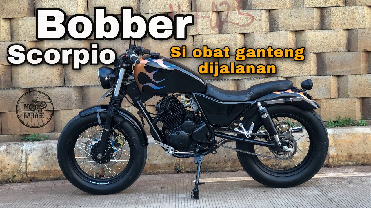 Review & test ride Custom yamaha scorpio Ala ala Harley davidson