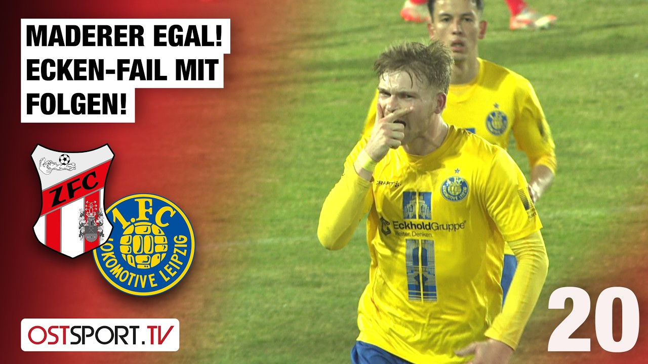 Maderer egal! Ecken-Fail mit Folgen! Meuselwitz - Lok Leipzig | Regionalliga Nordost
