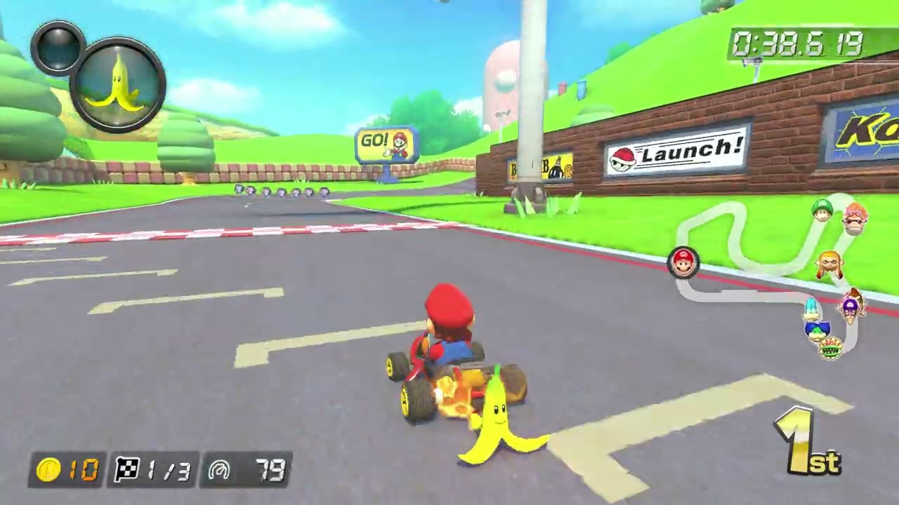 Mario Kart 8 Deluxe: Custom Track - N64 Mario Raceway [Tour Model]