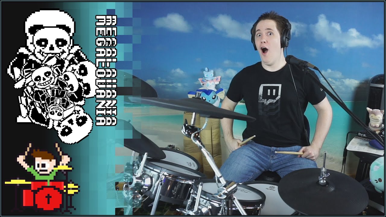 Megalovania But It's Only Beat 1, Then 2, Then 3, Then 4 On Drums!