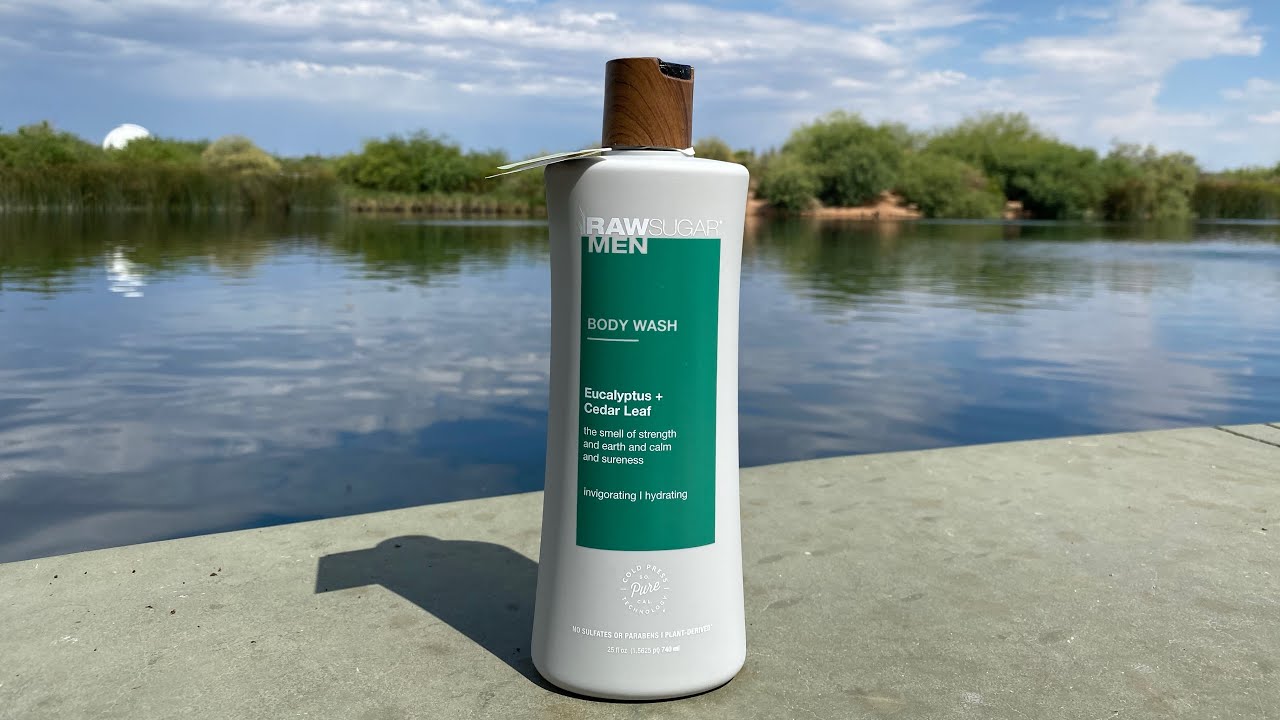 Raw sugar men ,eucalyptus + cedar leaf body wash review