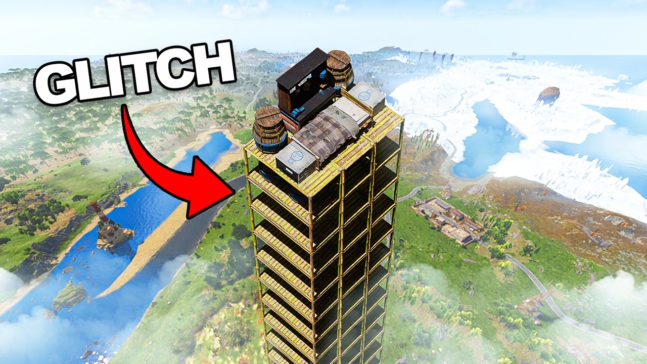 I Built my Base on top of a Rust Glitch