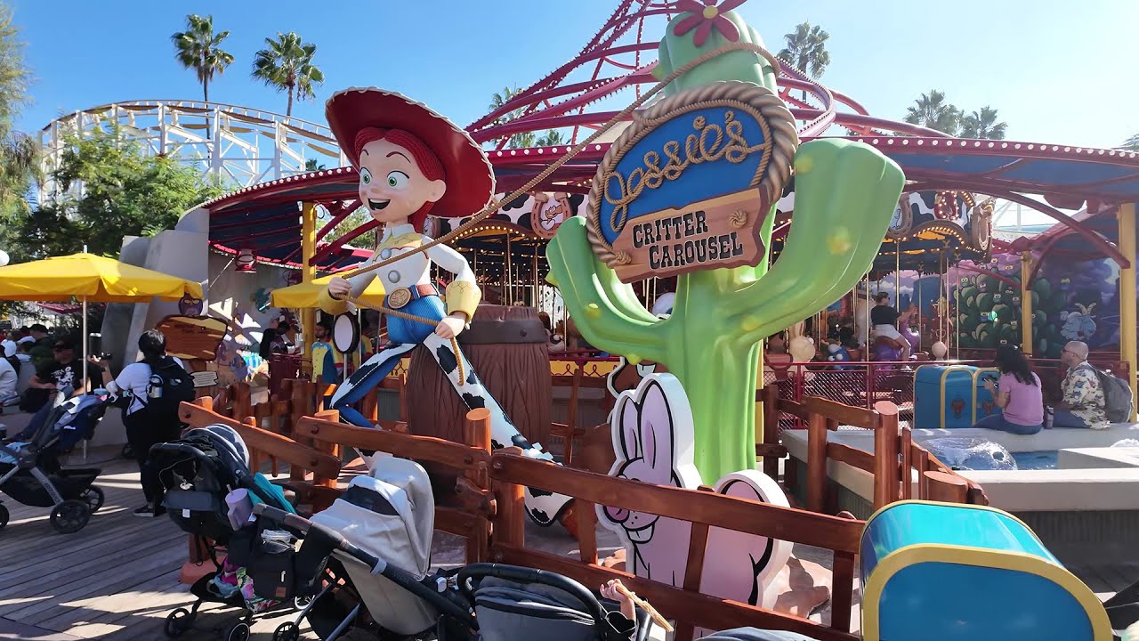 California Adventure's Jessie's Critter Carousel