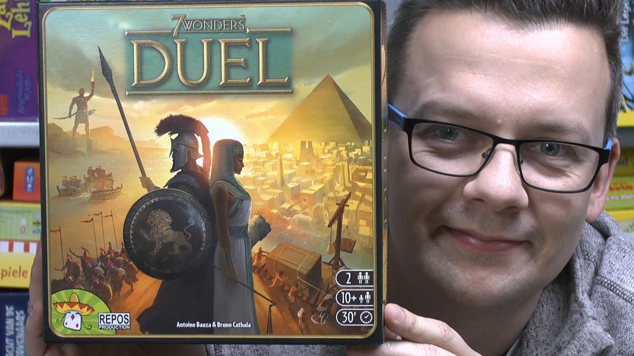 7 Wonders Duel (Repos) - ab 10 Jahre zählt zu den Top Spielen für 2 Spieler
