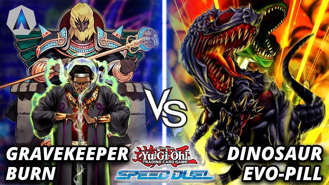 Yu-Gi-Oh! Gravekeeper Burn VS Double Evolution Pill Speed Duel Match!!! (June 2020)