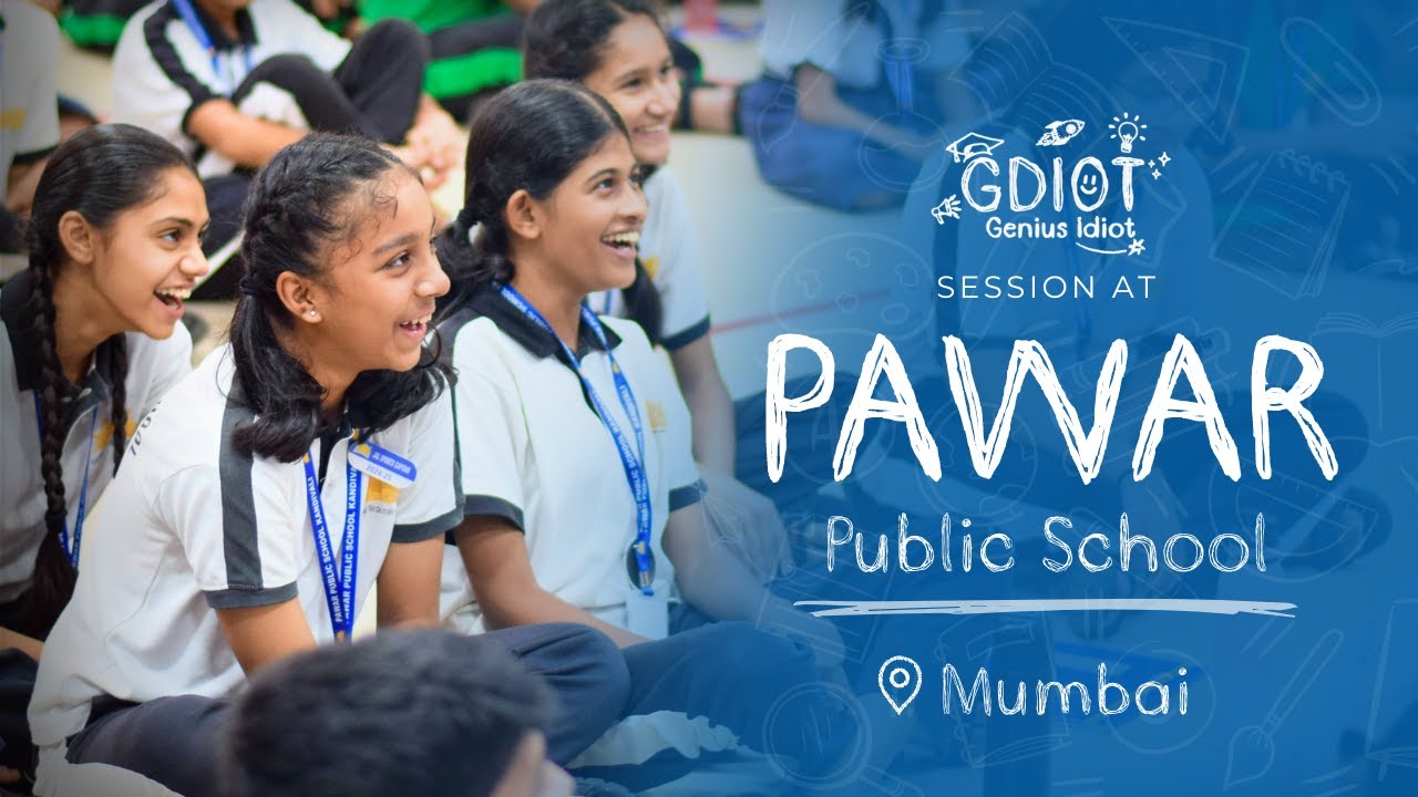 Mumbai’s First! Drone Session conducted at Pawar Public School by GDIOT