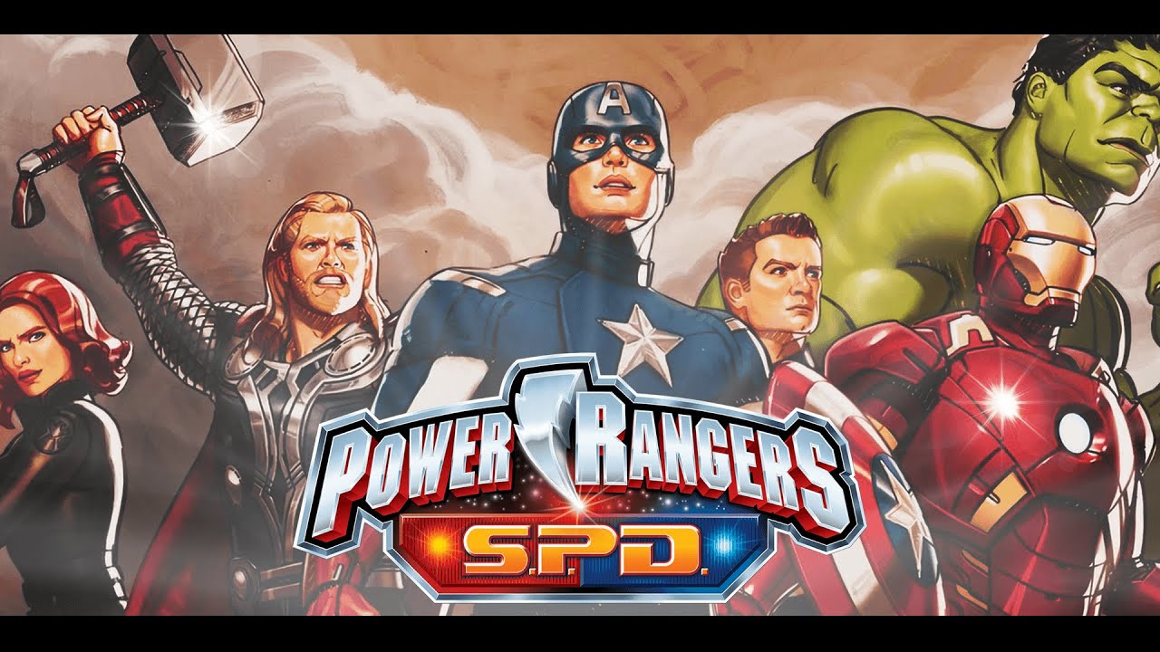 Avengers Endgame Opening |  Power Rangers SPD Style