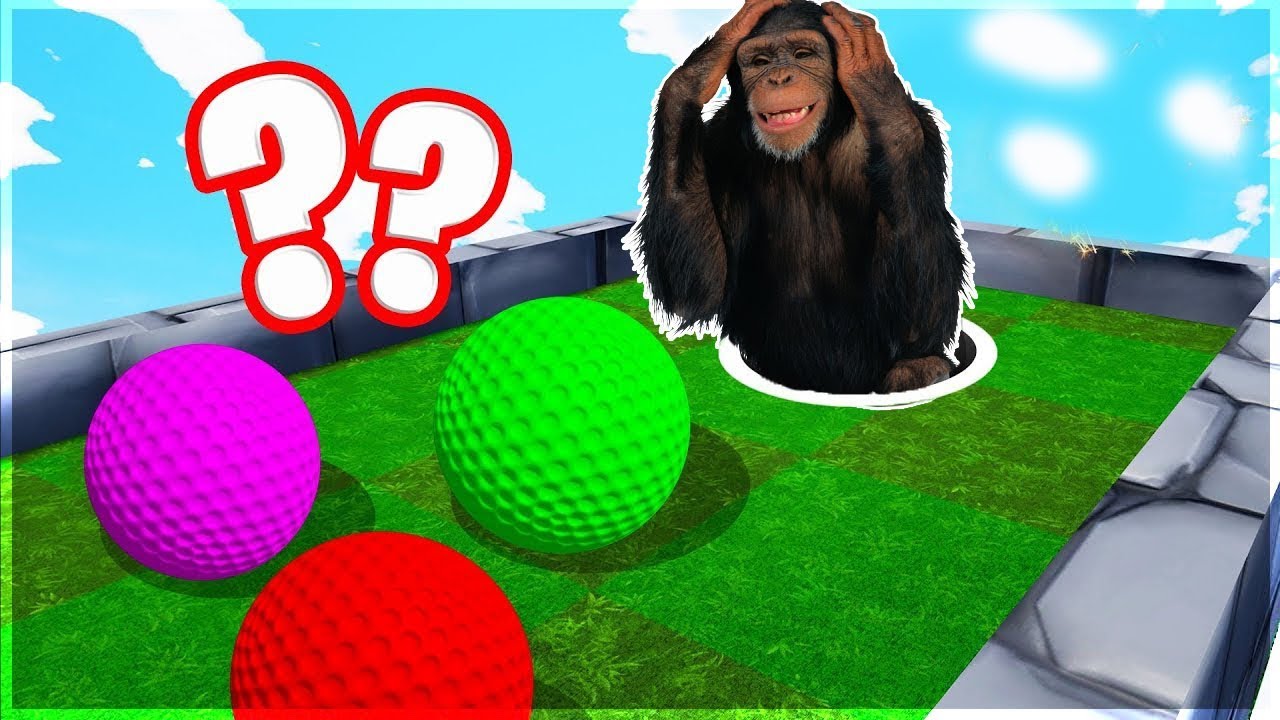 AKO PROMASIS RUPU POSTAT CES MAJMUN!!  - Golf It! /W COFI