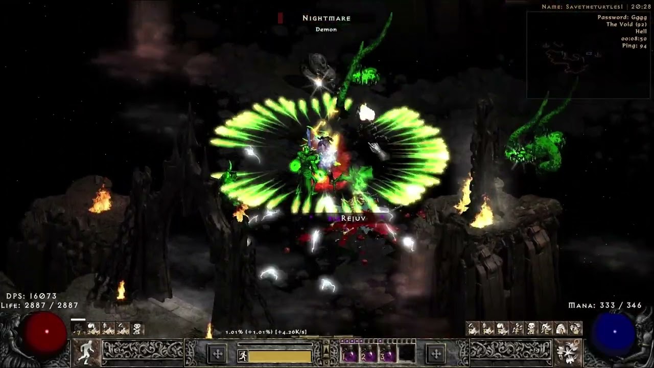 WooGs PD2- S12 - T2 Rathma - Punch Barb ( unarmed concentration) - no weapon - just punching rathma