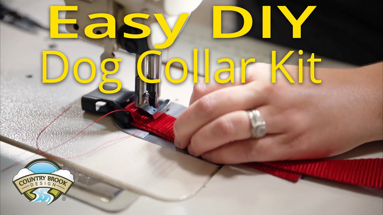 DIY Dog Collar Kit: Create Stylish Dog Collars with Country Brook Design's Dog Collar Kits!
