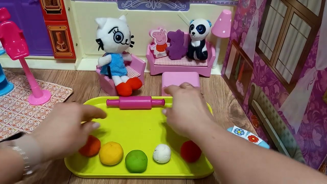 Kicia Kocia bawi się w dentystkę 😀 #gugitoys #bajki #aparate #zabawa #kiciakocia #dentysta #toys