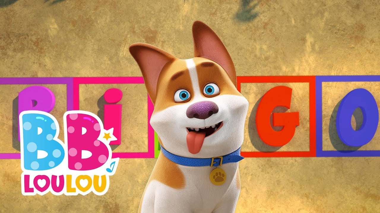 🐶Bingo le Chien - BB LouLou - Comptines et chansons pour enfants - Comptines B&eacute;b&eacute;